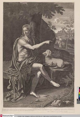 S. IOANNES BAPTISTA. [Johannes der Täufer]