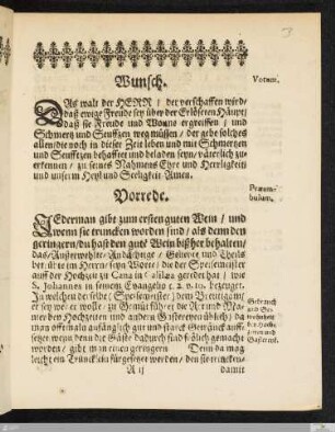Christlicher Leich-Sermon
