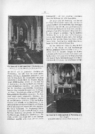 Das Innere der St. Katharinen-Kirche in Brandenburg a. H.