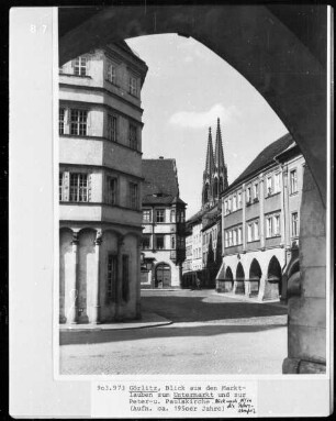 Wohnhaus Kirche Laube