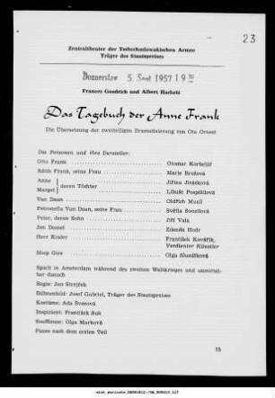 Das Tagebuch der Anne Frank