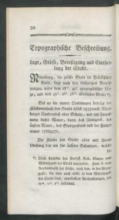 Topographische Beschreibung