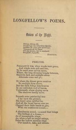 The poetical works of Henry Wadsworth Longfellow
