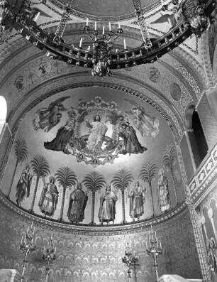 Christus in der Glorie mit den Evangelistensymbolen