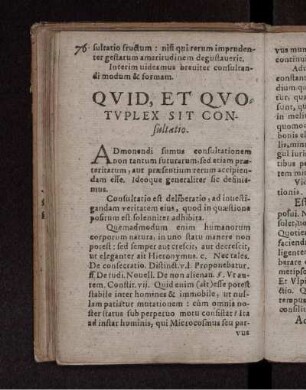 Qvid, et Qvotvplex sit consultatio
