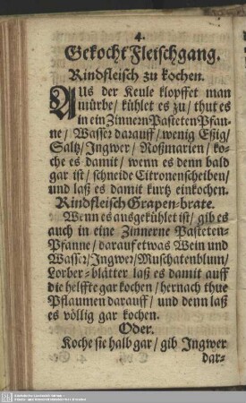 4. Gekocht' Fleischgang