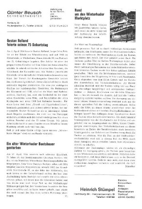 Rund um den Winterhuder Marktplatz