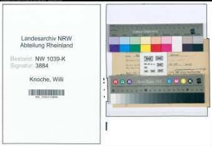 Entnazifizierung Willi Knoche , geb. 00.00.0000 (Beamter)