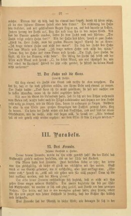 III. Parabeln.