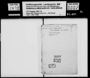"Menco-Held", Inh. Max Held Wertheim Erwerber: Karl Michel, Kaufmann in Würzburg und Nikolaus Eglmeier, Kaufmann in Dettelbach