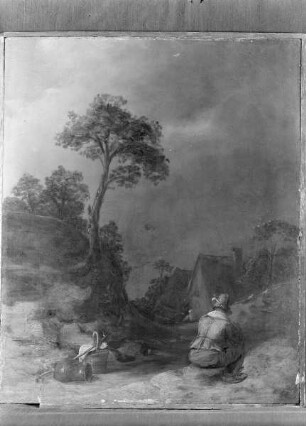 Der müde Wanderer