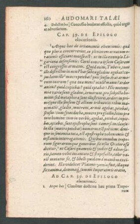 Cap. 39. De Epilogo elocutionis.