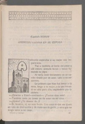Capítulo XXXVII - Ambrosio confía en su esposa