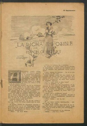 La dicha imposible : Ilustró A. Marchisio