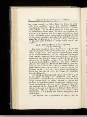 In der Marneschlacht (Schlacht am Ourcq)