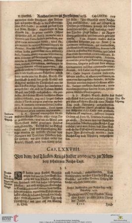 Cap. LXXVIII
