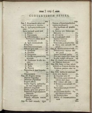 Contentorum Series.