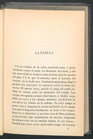 La fábula
