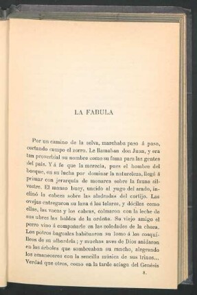 La fábula