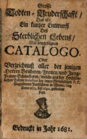 Große Todten-Bruderschafft