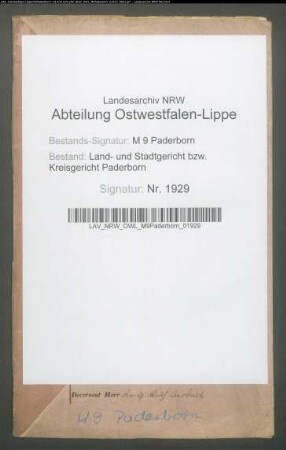 Erblasser: Langen, Anna: