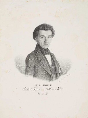 Bildnis von Heinrich Ferdinand Scherk (1798-1885)
