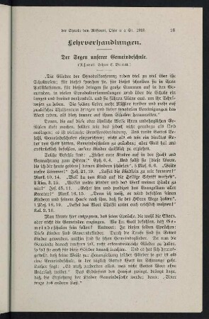 13-41, Lehrverhandlungen
