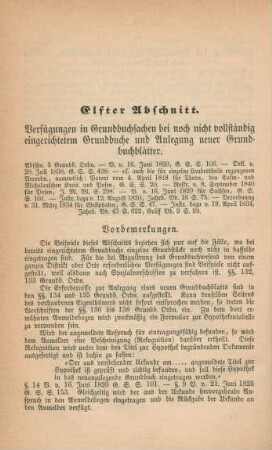 Elfter Abschnitt