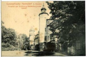 Ottendorf-Okrilla. Schloss Hermsdorf