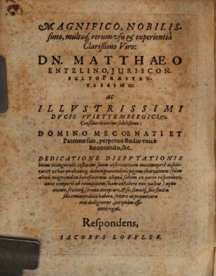 De successione in feudum, positiones