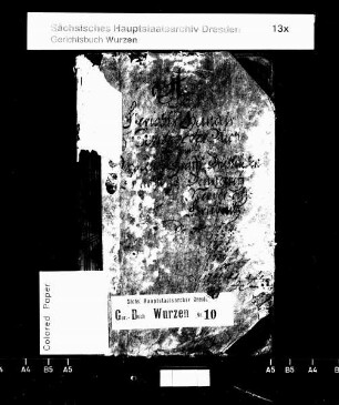 Gerichtshandels- und Konsensbuch von Bennewitz (bei Wurzen), Nepperwitz und Grubnitz (bei Wurzen), Bd. 03