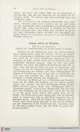 21: Aetzung mittels der Maschine
