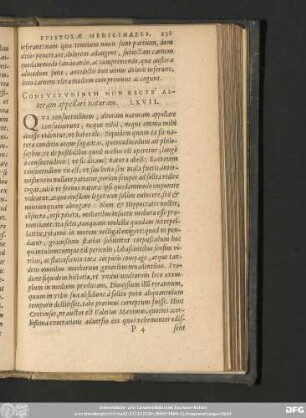 Consuetudinem Non Recte Alteram appellari naturam. LXVII.