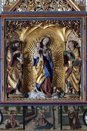 Flügelaltar — Mittelschrein