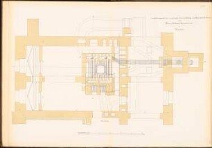 Königliches König-Wilhelms-Gymnasium, Breslau: Grundriss der Heizung