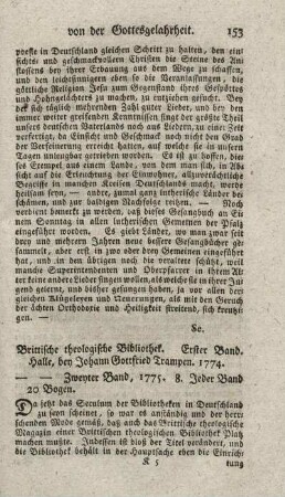 Brittische theologische Bibliothek. Bd.1.2.