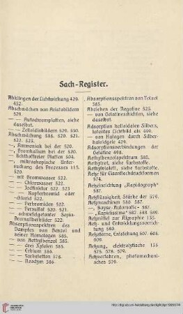 Sach-Register