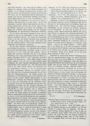 304-305 [Rezension] Wegener, Hans, Geschlechtsleben und Gesellschaft