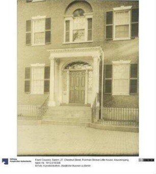 Salem, 27, Chestnut Street, Pickman-Shreve-Little house, Hauseingang