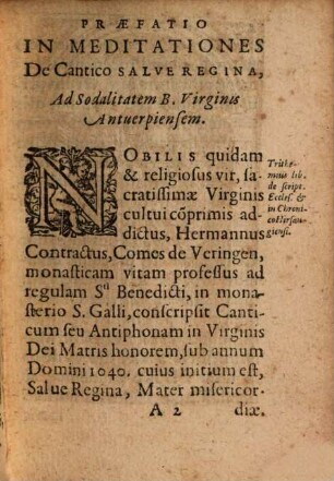 De Cantico Salve regina