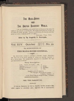 Vol. XIV. No. 10.
