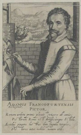 Bildnis des Adamus Elsheymer