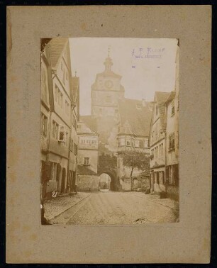 Weißer Turm, Rothenburg/Tauber: Ansicht