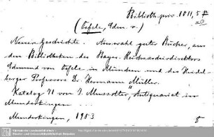 Bibliothecae privatae 1011,5.p