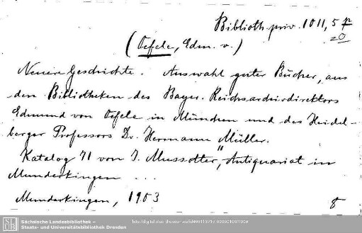 Bibliothecae privatae 1011,5.p