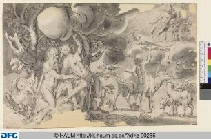 Jupiter, Io, Juno und Argus