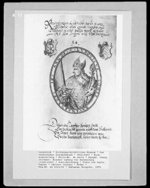 Das Osnabrücker Bischofsbuch — Bischof Ludwig von Ravensburg (1296-1308), Folio 46 recto