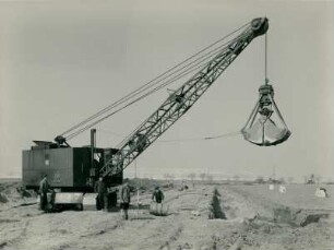 Saaledurchstich Eiserfurt (Kalkbergrutsch bei Bernburg), Latdorf, 1933
