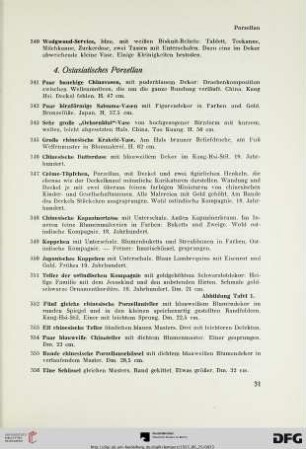 4. Ostasiatisches Porzellan (Nr. 341-356)