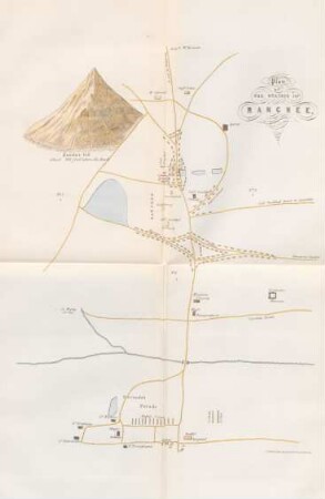Plan of the station of Ranchee